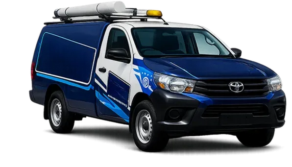 Licensed plumber van servicing Five Dock